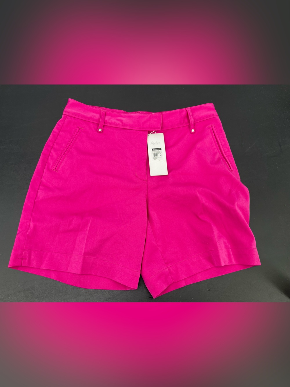 ⭐️Lady Hagen Bright Hot Pink Tailored Women’s Shorts